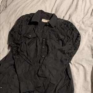 Buckle affliction shirt size medium